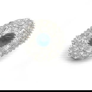 ART DECO NATURAL 3.5CT OLD MINE CUT DIAMONDS PLATINUM SAPPHIRE DOME RING SIZE 7: ART DECO NATURAL 3.5CT OLD MINE CUT DIAMONDS PLATINUM SAPPHIRE DOME RING SIZE 7 Natural 3.5ct Old Mine Cut Diamonds Platinum Sapphire Dome Ring Size 7 Description This is a stunning classic style ring