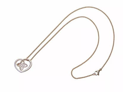 LOUIS VUITTON NECKLACE PENDENTIF COOL PM LV HEART 750 K18 RG ROSE GOLD Q93210: LOUIS VUITTON NECKLACE PENDENTIF COOL PM LV HEART 750 K18 RG ROSE GOLD Q93210 LOUIS VUITTON Necklace Pendentif Cool PM LV Heart 750 K18 RG Rose Gold Q93210 Description [Condition] A Some damages from
