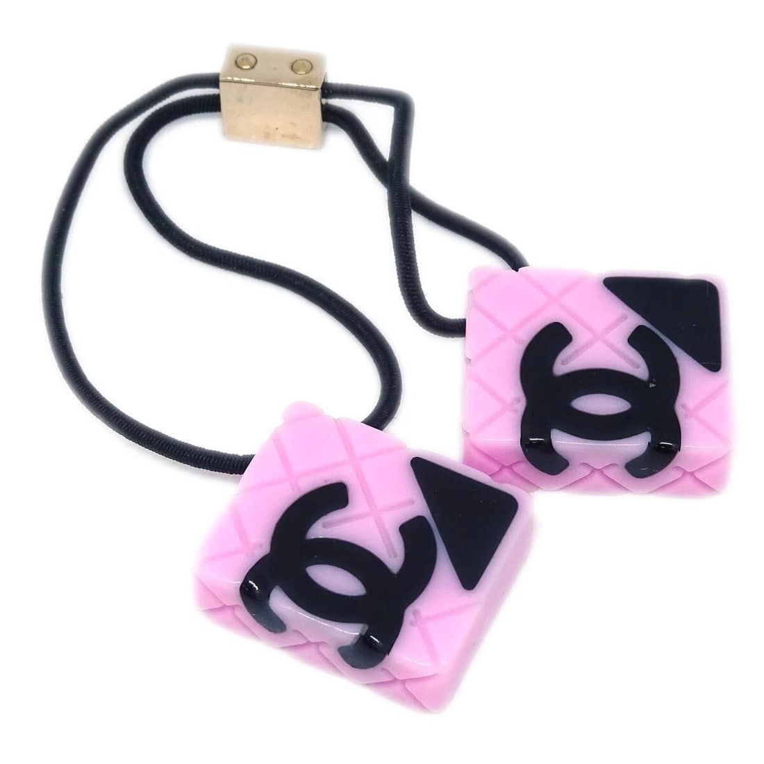 CHANEL HAIR BAND HAIR ACCESSORIES BLACK (1 of 2)