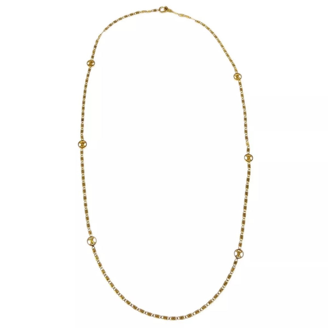 CELINE GOLD CHAIN NECKLACE (1 of 2)
