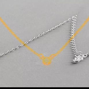 NEW TIFFANY & Co. 18K ROSE GOLD ELSA PERETTI DIAMONDS BY THE YARD NECKLACE BOX: TIFFANY & Co. 18K ROSE GOLD NECKLACE Chain measure 16.25" Long Elsa Peretti Diamond by the Yard Tiffany & Co. 18K rose gold Elsa Peretti Diamond by the Yard necklace 0.03 New Stamped - Tiffany & Co. A