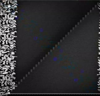 GORGEOUS FANCY AQUAMARINE SAPPHIRE BRACELET: GORGEOUS FANCY AQUAMARINE SAPPHIRE BRACELET The Following Item we are offering are this Rare Important Radiant White Gold Gorgeous Glittering and Sparkling Magnificent Fancy Aquamarine, Blue Sapphire,