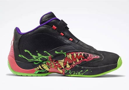 REEBOK GHOSTBUSTERS ANSWER IV ALLEN IVERSON US SIZE 8.5: REEBOK GHOSTBUSTERS ANSWER IV ALLEN IVERSON US SIZE 8.5 Reebok takes inspiration from terrifying ghouls and ghosts in this commemorative footwear collection - including these Answer IV high-tops. The