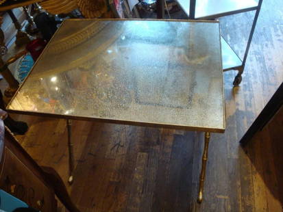 BEST OFFERS!! BRONZE BAMBOO JANSEN STYLE FRENCH GOLD MIRROR COFFEE NESTING TABLE: BEST OFFERS!! BRONZE BAMBOO JANSEN STYLE FRENCH GOLD MIRROR COFFEE NESTING TABLE BEST OFFERS!! BRONZE BAMBOO JANSEN STYLE FRENCH GOLD MIRROR COFFEE NESTING TABLE The Following Item we are offering is