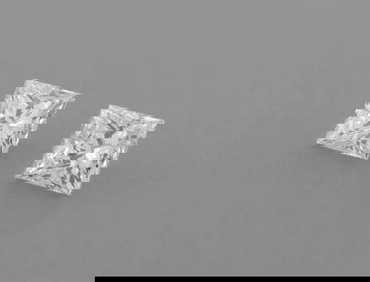 1.4mm MATCHING PAIR PRINCESS CUT LOOSE NATURAL UNTREATED DIAMOND F VS1: LOOSE NATURAL UNTREATED DIAMOND Sale is for 2 princess cut natural untreated earth mined diamonds Matching pair Diamonds measures 1.4mm x 1.4mm Diamonds are F color VS1 clarity New, never used