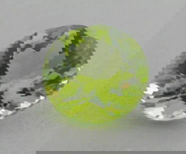 5.5mm ROUND CUT NATURAL LOOSE GREEN PERIDOT: LOOSE NATURAL ROUND CUT PERIDOT Sale is for 1 round cut natural green peridot Peridot measures 5.5mm in diameter If you purchase 2 and want matching pair please let me know. New, never used before,