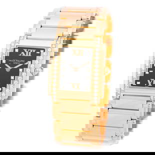 PATEK PHILIPPE 18K ROSE PINK GOLD 24 DIAMOND TWENTY 4 # 4910 11R BOX WARRANTY: PATEK PHILIPPE 18K ROSE PINK GOLD 24 DIAMOND TWENTY 4 # 4910 11R BOX WARRANTY PATEK PHILIPPE 18K Rose Gold Diamond Twenty 4 # 4910-11R Box Lady's 18K Rose Gold Patek Philippe "Diamond Twenty-4". 