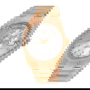 ROLEX 18K ROSE PINK GOLD 36MM  DAY DATE PRESIDENT 118205  BOX WARRANTY MINTY: ROLEX 18K ROSE PINK GOLD 36MM DAY DATE PRESIDENT 118205 BOX WARRANTY MINTY ROLEX 18K Rose Gold 36mm Day Date 118205 Box Warranty MINTY Pre-Owned Gent's 18K Rose Gold 36mm Rolex "Day-Date" Box Warranty