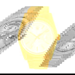 ROLEX 18K YELLOW GOLD 36MM DAY DATE PRESIDENT 118238 BOX WARRANTY PAPERS MINTY: ROLEX 18K YELLOW GOLD 36MM DAY DATE PRESIDENT 118238 BOX WARRANTY PAPERS MINTY ROLEX 18K Yellow Gold 36mm Day Date President 118238 Box Warranty MINTY Pre-Owned Gent's 18K Yellow Gold 36mm Rolex "Day-