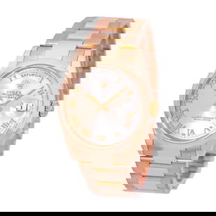 ROLEX 18K ROSE GOLD 36MM ROLEX DAY-DATE 118205 BOX LIFETIME WARRANTY MINTY: ROLEX 18K ROSE GOLD 36MM ROLEX DAY-DATE 118205 BOX LIFETIME WARRANTY MINTY ROLEX 18K Rose Gold 36mm Rolex Day-Date 118205 Box Warranty MINTY Pre-Owned Gent's 18K Rose Gold 36mm Rolex "Day-Date" Brand: