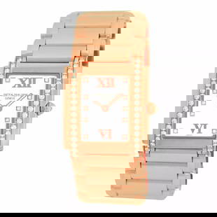 PATEK PHILIPPE 24 18K ROSE PINK GOLD DIAMOND TWENTY FOUR 4910-11R WARRANTY BOX: PATEK PHILIPPE 24 18K ROSE PINK GOLD DIAMOND TWENTY FOUR 4910-11R WARRANTY BOX PATEK PHILIPPE Lady's 18K Rose Gold "Diamond Twenty-4" Warranty BOX # 4910 PATEK PHILIPPE Lady's 18K Rose 