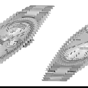 ROLEX 18K WHITE GOLD 36MM DAY DATE 118239 WARRANTY BOX MINTY: ROLEX 18K WHITE GOLD 36MM DAY DATE 118239 WARRANTY BOX MINTY ROLEX 18K White Gold 36mm Day Date # 118239 Warranty Box Pre-Owned Gent's 18K White Gold 36mm Rolex "Day-Date" Brand: Rolex Model: Day-Date