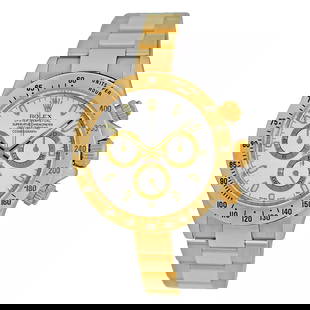 ROLEX STAINLESS STEEL  & YELLOW GOLD 40MM DAYTONA COSMOGRAPH 116523 WARRANTY BOX: ROLEX STAINLESS STEEL & YELLOW GOLD 40MM DAYTONA COSMOGRAPH 116523 WARRANTY BOX Pre-Owned ROLEX Stainless Steel & 18K Yellow Gold 40mm Daytona Cosmograph 116523 Warranty Box Pre-Owned Gent's Stainless
