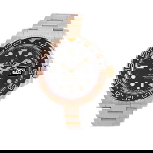ROLEX STEEL & 18K ROSE GOLD 40MM GMT MASTER II ROOTBEER 126711CHNR WARRANTY 2023: ROLEX STEEL & 18K ROSE GOLD 40MM GMT MASTER II ROOTBEER 126711CHNR WARRANTY 2023 ROLEX Stainless Steel & 18K Rose Gold 40mm GMT Master II Rootbeer 126711CHNR Box Warranty 2023 Pre-Owned Gent's