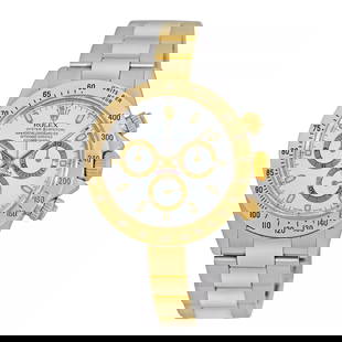 ROLEX STAINLESS STEEL  & YELLOW GOLD 40MM DAYTONA COSMOGRAPH 116523 WARRANTY BOX: ROLEX STAINLESS STEEL & YELLOW GOLD 40MM DAYTONA COSMOGRAPH 116523 WARRANTY BOX Pre-Owned ROLEX Stainless Steel & 18K Yellow Gold 40mm Daytona Cosmograph 116523 Warranty Box Pre-Owned Gent's Stainless