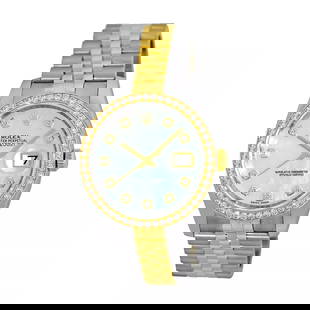 ROLEX STAINLESS STEEL & 18K YELLOW GOLD 36MM DATEJUST 116243 BOX WARRANTY MINTY: ROLEX STAINLESS STEEL & 18K YELLOW GOLD 36MM DATEJUST 116243 BOX WARRANTY MINTY ROLEX Stainless Steel & 18K Yellow Gold 36mm Datejust 116243 Box Warranty MINTY Pre-Owned Gent's Stainless Steel &