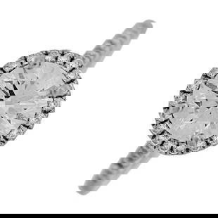 14K WHITE GOLD SHANE CO. 2.01CT ROUND BRILLIANT CUT DIAMOND RING GIA CERTIFIED: 14K WHITE GOLD SHANE CO. 2.01CT ROUND BRILLIANT CUT DIAMOND RING GIA CERTIFIED 14K White Gold Shane Co. 2.01 Carat Round Brilliant Cut Diamond Ring GIA Lab Certified H, VS2 Lady's 14K White Gold