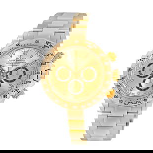 ROLEX STAINLESSSTEEL & YELLOW GOLD 40MM DAYTONA COSMOGRAPH 16523 ZENITH WARRANTY: ROLEX STAINLESSSTEEL & YELLOW GOLD 40MM DAYTONA COSMOGRAPH 16523 ZENITH WARRANTY Pre-Owned ROLEX Stainless Steel & 18K Yellow Gold 40mm Daytona Cosmograph 16523 ZENITH Warranty Box Pre-Owned Gent's St