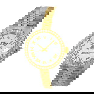 ROLEX STAINLESS STEEL & 18K YELLOW GOLD 31MM DATEJUST 178383 WARANTY MINTY 2015: ROLEX STAINLESS STEEL & 18K YELLOW GOLD 31MM DATEJUST 178383 WARANTY MINTY 2015 ROLEX Stainless Steel & 18K Yellow Gold 31mm Datejust 178383 Box Waranty Pre-Owned Stainless Steel and 18K Yellow Gold