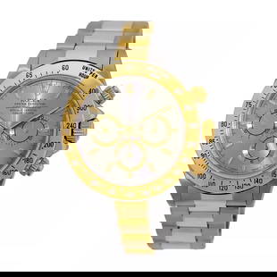 ROLEX STAINLESS STEEL & 18K YELLOW GOLD DAYTONA ZENITH COSMOGRAPH BOX MINTY16523: ROLEX STAINLESS STEEL & 18K YELLOW GOLD DAYTONA ZENITH COSMOGRAPH BOX MINTY16523 ROLEX Stainless Steel & 18K Yellow Gold 40mm "Daytona" Zenith Cosmograph Box MINTY 16523 Gent's Stainless Steel & 18K Y