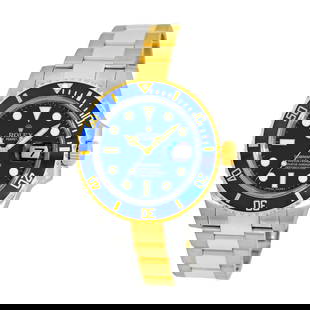 ROLEX STAINLESS STEEL & 18K YELLOW GOLD 40MM SUBMARINER 116613LB BOX WARRANTY: ROLEX STAINLESS STEEL & 18K YELLOW GOLD 40MM SUBMARINER 116613LB BOX WARRANTY ROLEX Stainless Steel & 18K Yellow Gold 40mm "Submariner" 116613LB Box Warranty Pre-Owned Gent's Stainless Steel & 18K