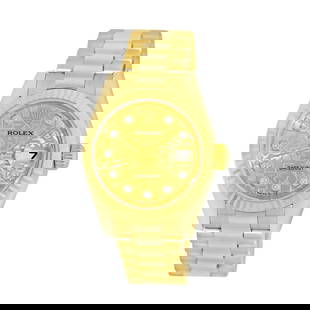 ROLEX 18K YELLOW GOLD 26MM PRESIDENT 179178 BOX WARRANTY: ROLEX 18K YELLOW GOLD 26MM PRESIDENT 179178 BOX WARRANTY ROLEX Lady's 18K Yellow Gold 26mm "President" 179178 Pre-Owned Lady's 18K Yellow Gold 26mm Rolex "President" Brand: Rolex Model: Datejust &rdqu