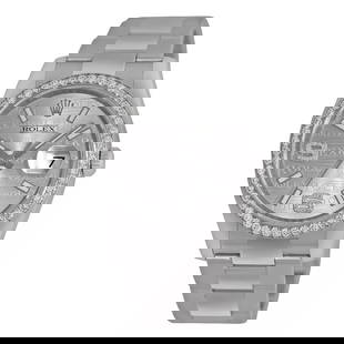 ROLEX STAINLESS STEEL 36MM FACTORY DIAMOND 116244 DATEJUST BOX WARRANTY MINTY: ROLEX STAINLESS STEEL 36MM FACTORY DIAMOND 116244 DATEJUST BOX WARRANTY MINTY ROLEX Stainless Steel 36mm Factory Diamond Oyster Datejust 116244 Pre-Owned Gent's Stainless Steel 36mm Rolex Factory