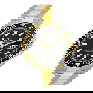 ROLEX STEEL & 18K YELLOW GOLD 40MM CERAMIC GMT MASTER II 116713LN 2014WARRANTY: ROLEX STEEL & 18K YELLOW GOLD 40MM CERAMIC GMT MASTER II 116713LN 2014WARRANTY ROLEX Stainless Steel & 18K Yellow Gold 40mm GMT Master II 116713LN Warranty Box Pre-Owned Gent's Stainless Steel &