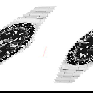 ROLEX STAINLESS STEEL 40MM GMT-MASTER II 16710 BOX WARRANTY PAPERS: ROLEX STAINLESS STEEL 40MM GMT-MASTER II 16710 BOX WARRANTY PAPERS Brand: Rolex Model: GMT Master II Reference No: 16710 Gender: Gent’s Movement: Handmade Swiss Chronometer Certified (COSC) Automati