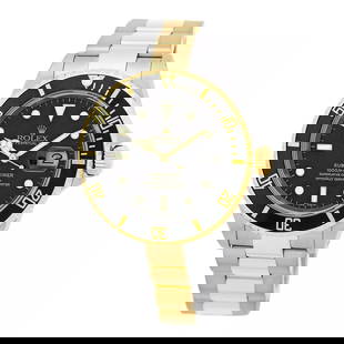ROLEX STAINLESS STEEL &18K YELLOW GOLD 40MM SUBMARINER 16613 WARRANTY MINTY: ROLEX STAINLESS STEEL &18K YELLOW GOLD 40MM SUBMARINER 16613 WARRANTY MINTY ROLEX Stainless Steel &18K Yellow Gold 40mm Submariner 16613 Box Warranty MINTY Gent's Stainless Steel & 18K Yellow Gold
