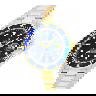 ROLEX STAINLESS STEEL & 18K YELLOW GOLD 40MM SUBMARINER 16613 BOX WARRANTY: ROLEX STAINLESS STEEL & 18K YELLOW GOLD 40MM SUBMARINER 16613T BOX WARRANTY ROLEX Stainless Steel & 18K Yellow Gold 40mm "Submariner" Date 16613T Box Warranty Pre-Owned Gent's Stainless Steel & 18K Ye