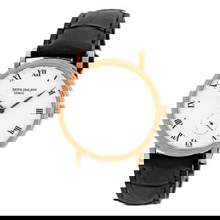 PATEK PHILIPPE 18K ROSE GOLD 33MM CALATRAVA # 3919 R BOX WARRANTY 3919-R MINTY: PATEK PHILIPPE 18K ROSE GOLD 33MM CALATRAVA # 3919 R BOX WARRANTY 3919-R MINTY PATEK PHILIPPE 18K Rose Pink Gold 33mm Calatrava # 3919 R Box Warranty 3919-R MINTY Gent's 18K Rose Gold 33mm Patek Phili