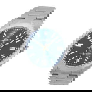 ROLEX STAINLESS STEEL 41MM OYSTER PERPETUAL BLUE 124300 UNWORN 2025 BOX WARRANTY: ROLEX STAINLESS STEEL 41MM OYSTER PERPETUAL BLUE 124300 UNWORN 2025 BOX WARRANTY Gent's Stainless Steel 41mm Rolex Oyster Perpetual 124300 Box Warranty Gent's Stainless Steel 41mm Rolex "Oyster