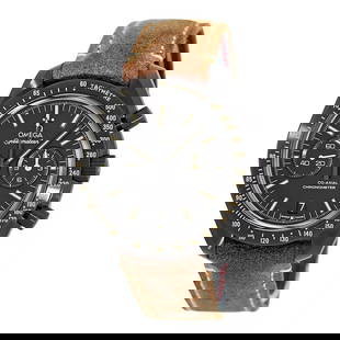 OMEGA BLACK CERAMIC 44MM SPEEDMASTER DARK SIDE OF THE MOON VINTAGE BLACK 2024: OMEGA BLACK CERAMIC 44MM SPEEDMASTER DARK SIDE OF THE MOON VINTAGE BLACK 2024 OMEGA Black Ceramic 44mm Omega Speedmaster Dark Side of the Moon "Vintage Black" Co-Axial Chronograph Gent's Black