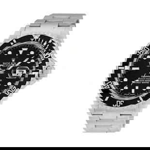 ROLEX STAINLESS STEEL 40MM SUBMARINER DATE 16610 BOX WARRANTY MINTY: ROLEX STAINLESS STEEL 40MM SUBMARINER DATE 16610 BOX WARRANTY MINTY ROLEX Stainless Steel 40mm Submariner Date 16610 Box Warranty MINTY Pre-Owned Gent's Stainless Steel 40mm Rolex "Submariner" Date Br