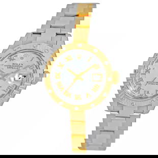 ROLEX STEEL & 18K YELLOW GOLD DIAMOND DATEJUST MOP DIAL 179313 BOX PAPERS MINTY: ROLEX STEEL & 18K YELLOW GOLD DIAMOND DATEJUST MOP DIAL 179313 BOX PAPERS MINTY ROLEX Steel & 18K Yellow Gold Diamond Datejust MOP Dial 179313 Box Papers MINTY Certified Pre-Owned Lady's Stainless Ste