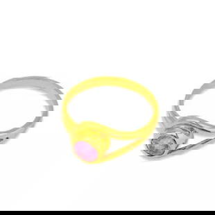 NEW 14K YELLOW GOLD KIDS CZ RING: NEW 14K YELLOW GOLD KIDS CZ RING 14K Yellow Gold Approx. 7mm [Center] High Polished/Cubic Zirconia Weight: 1.4 Grams