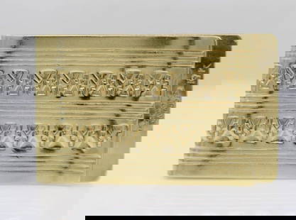 LEONARD NEZ NAVAJO NATIVE AMERICAN 18K YELLOW GOLD MONEY CLIP 60.5 GRAMS: LEONARD NEZ NAVAJO NATIVE AMERICAN 18K YELLOW GOLD MONEY CLIP 60.5 GRAMS LEONARD NEZ NAVAJO NATIVE AMERICAN 18K YELLOW GOLD MONEY CLIP 60.5 GRAMS Description Leonard Nez Navajo Native American 18K