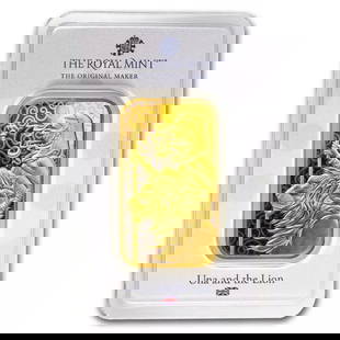 THE ROYAL MINT UNA AND THE LION GREAT ENGRAVERS 1 OZ PURE .999 SEALED GOLD BAR: THE ROYAL MINT UNA AND THE LION GREAT ENGRAVERS 1 OZ PURE .999 SEALED GOLD BAR THE ROYAL MINT UNA AND THE LION GREAT ENGRAVERS 1 OZ PURE .999 SEALED GOLD BAR Description The Royal Mint Una and the