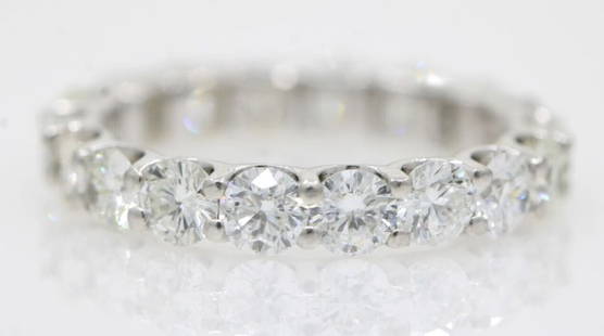 14K WHITE GOLD 3.00 TCW. NATURAL DIAMOND WEDDING ETERNITY BAND RING SIZE 5: 14K WHITE GOLD 3.00 TCW. NATURAL DIAMOND WEDDING ETERNITY BAND RING SIZE 5 14K WHITE GOLD 3.00 TCW. NATURAL DIAMOND WEDDING ETERNITY BAND RING SIZE 5 Description 14K White Gold 3.00 TCW. Natural Diamo