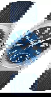 TAG HEUER CARRERA 36MM NAVY DATE DIAL QUARTZ WATCH W/ BLUE BAND WBG1310.FT6115: TAG HEUER CARRERA 36MM NAVY DATE DIAL QUARTZ WATCH W/ BLUE BAND WBG1310.FT6115 TAG HEUER CARRERA 36MM NAVY DATE DIAL QUARTZ WATCH W/ BLUE BAND WBG1310.FT6115 Description Tag Heuer Carrera 36mm Navy Da