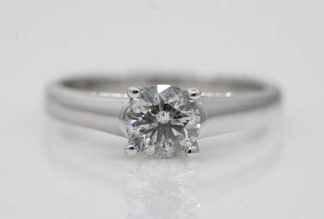 14K WHITE GOLD 0.70CT TOLKOWSKY NATURAL DIAMOND SOLITAIRE ENGAGEMENT RING: 14K WHITE GOLD 0.70CT TOLKOWSKY NATURAL DIAMOND SOLITAIRE ENGAGEMENT RING 14K WHITE GOLD 0.70CT TOLKOWSKY NATURAL DIAMOND SOLITAIRE ENGAGEMENT RING Description 14k White Gold 0.70ct Tolkowsky Natural