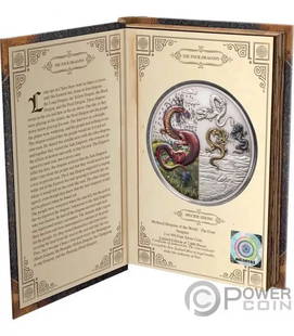 2019 2OZ MYTHICAL DRAGONS OF THE WORLD .999 SILVER COLOURIZED COIN THE 4 DRAGONS: 2019 2OZ MYTHICAL DRAGONS OF THE WORLD .999 SILVER COLOURIZED COIN THE 4 DRAGONS 2019 2OZ MYTHICAL DRAGONS OF THE WORLD .999 SILVER COLOURIZED COIN THE 4 DRAGONS Description 2019 2oz Mythical Dragons