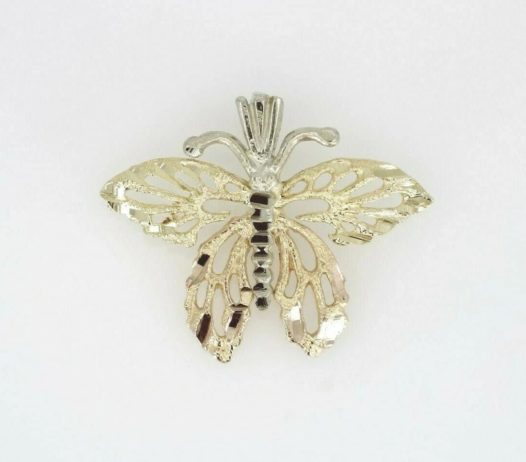 MICHAEL ANTHONY 14K TRICOLOR GOLD BUTTERFLY PENDANT CHARM FREE SHIPPING!!!: MICHAEL ANTHONY 14K TRICOLOR GOLD BUTTERFLY PENDANT CHARM FREE SHIPPING!!! MICHAEL ANTHONY 14K TRICOLOR GOLD BUTTERFLY PENDANT CHARM FREE SHIPPING!!! Description Michael Anthony 14K Tricolor Gold Butt