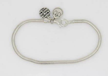 RL 925 STAR WARS CHAMILIA REBEL LOGO SNAKE CHAIN BRACELET SIZE 7 1/4": RL 925 STAR WARS CHAMILIA REBEL LOGO SNAKE CHAIN BRACELET SIZE 7 1/4" RL 925 STAR WARS CHAMILIA REBEL LOGO SNAKE CHAIN BRACELET SIZE 7 1/4" Description RL 925 Star Wars Chamilia Rebel Logo Snake