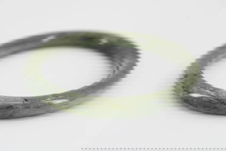 NATURAL JADEITE JADE SOLID BANGLE 60MM BRACELET, FITS UP TO 7.5 ": NATURAL JADEITE JADE SOLID BANGLE 60MM BRACELET, FITS UP TO 7.5 " NATURAL JADEITE JADE SOLID BANGLE 60MM BRACELET, FITS UP TO 7.5 " Description Natural Jadeite Jade Solid Bangle Bracelet Item is in