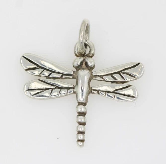 JAMES AVERY STERLING SILVER DRAGONFLY CHARM PENDANT 1.9 GRAMS (1 of 2)