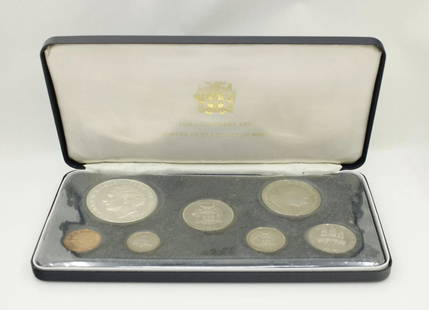 1942 JAMAICA 7 COIN SILVER PROOF SET FRANKLIN MINT W/ BOX & COA: 1942 JAMAICA 7 COIN SILVER PROOF SET FRANKLIN MINT W/ BOX & COA 1942 JAMAICA 7 COIN SILVER PROOF SET FRANKLIN MINT W/ BOX & COA Description 1942 Jamaica 7 Coin Silver Proof Set Franklin Mint W/ Box &