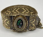 ANTIQUE 14K Y/G ENAMELED VICTORIAN WATCH/PENDANT/BROOCH