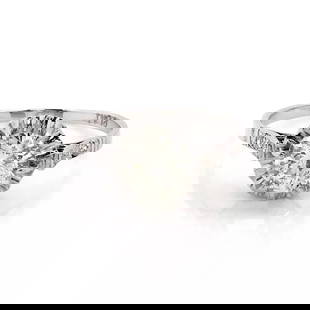 ART DECO 1.49CT EUROPEAN CUT SOLITAIRE ACCENT DIAMOND PLATINUM RING LIQUIDATION: ART DECO 1.49CT EUROPEAN CUT SOLITAIRE ACCENT DIAMOND PLATINUM RING LIQUIDATION Art Deco 1.49ct European Cut Solitaire Accent Diamond Platinum Ring LIQUIDATION Description This is a gorgeous Art Deco
